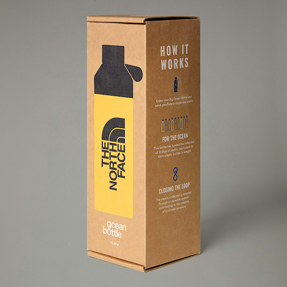 Botellas de Agua The North Face X Ocean Bottle 0.9L Water Bottle Hombre Dorados | NF0A05I2J