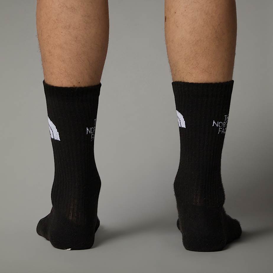 Calcetines The North Face Multi Sport Cushion Crew Hombre Negros | NF0A09L7B