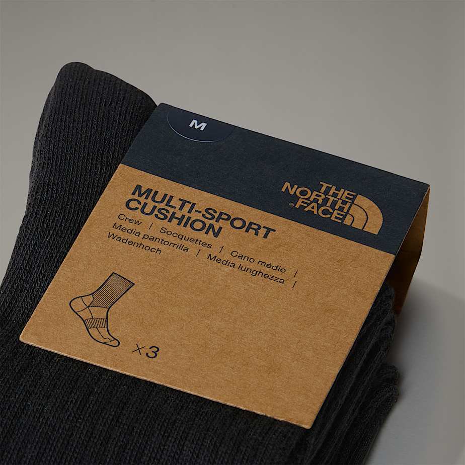 Calcetines The North Face Multi Sport Cushion Crew Mujer Negros | NF0A81Q7H