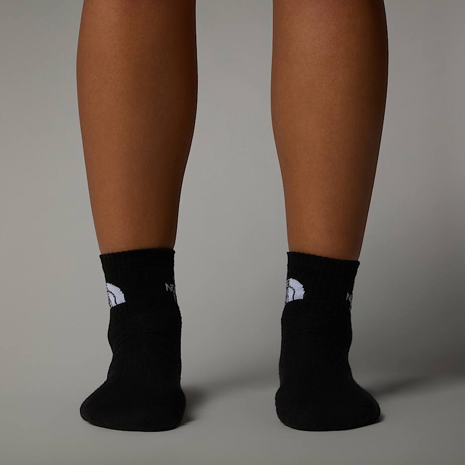 Calcetines The North Face Multi Sport Cushion 1/4 Mujer Negros | NF0A41I8T