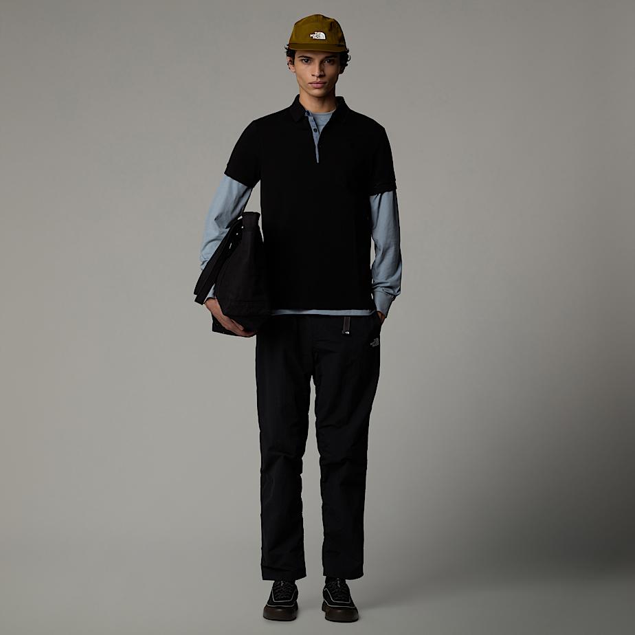 Camisa Polo The North Face Premium Piquet Hombre Negros | NF0A97G7A