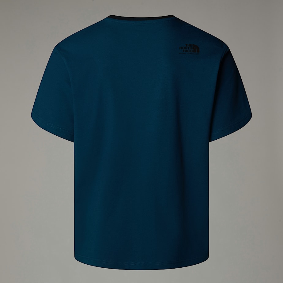 Camiseta The North Face Heritage Pocket Hombre Azul Marino | NF0A37S1U