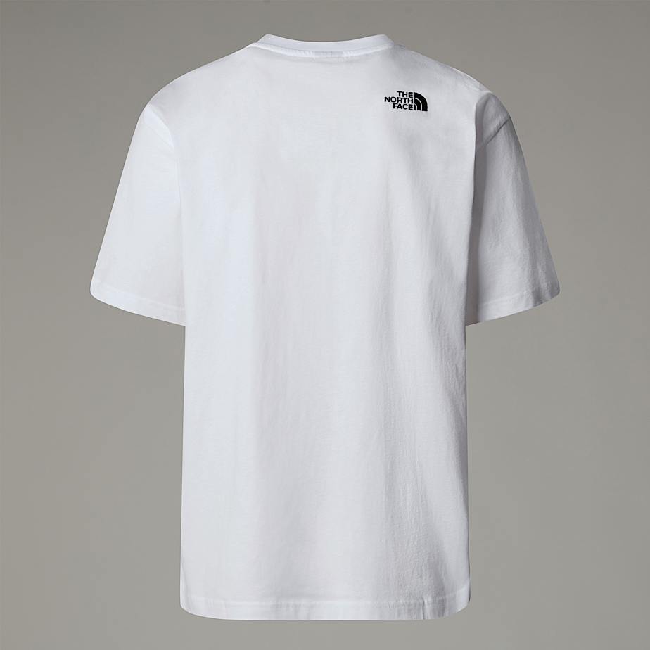 Camiseta The North Face Oversized Simple Dome Hombre Blancos | NF0A20L6R