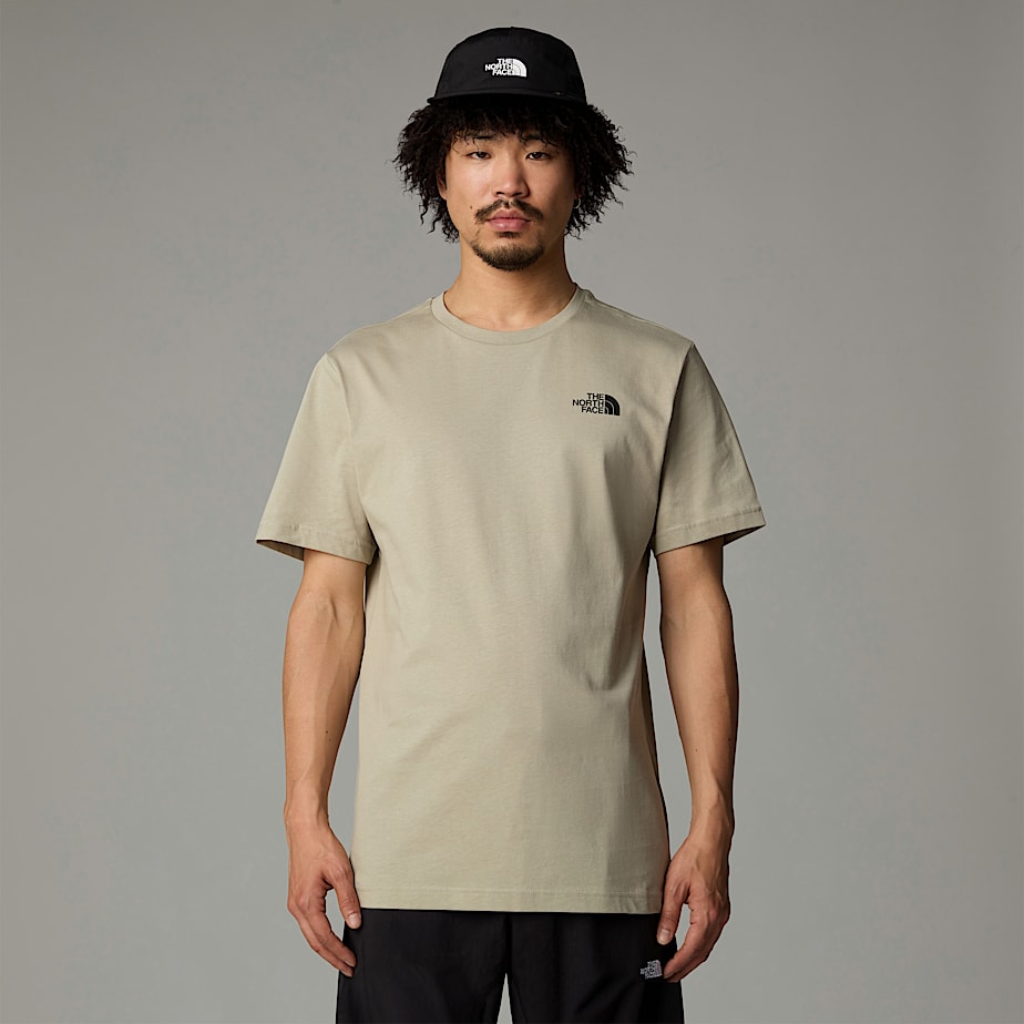 Camiseta The North Face Redbox Graphic Hombre Beige | NF0A69C0S