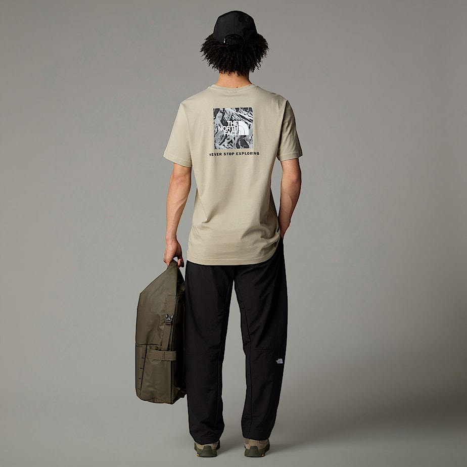 Camiseta The North Face Redbox Graphic Hombre Beige | NF0A69C0S