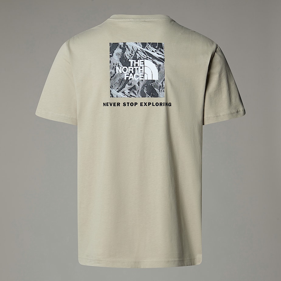 Camiseta The North Face Redbox Graphic Hombre Beige | NF0A69C0S