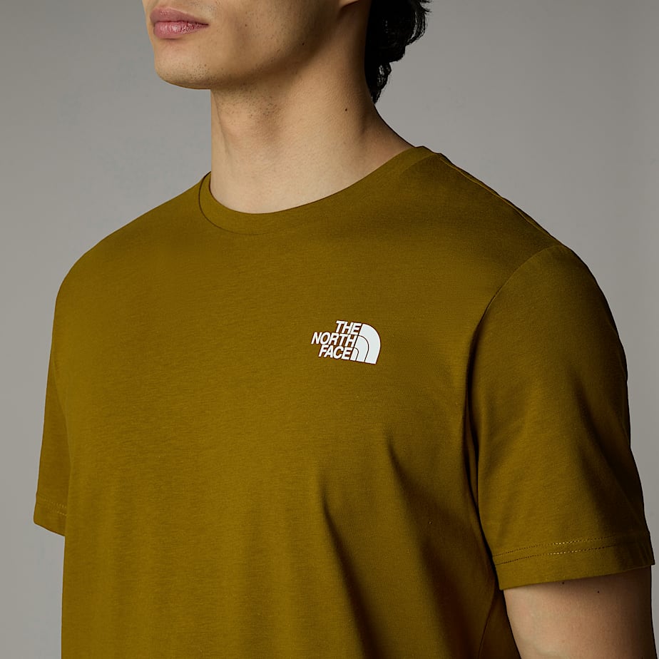 Camiseta The North Face Redbox Hombre Verdes | NF0A24E4R