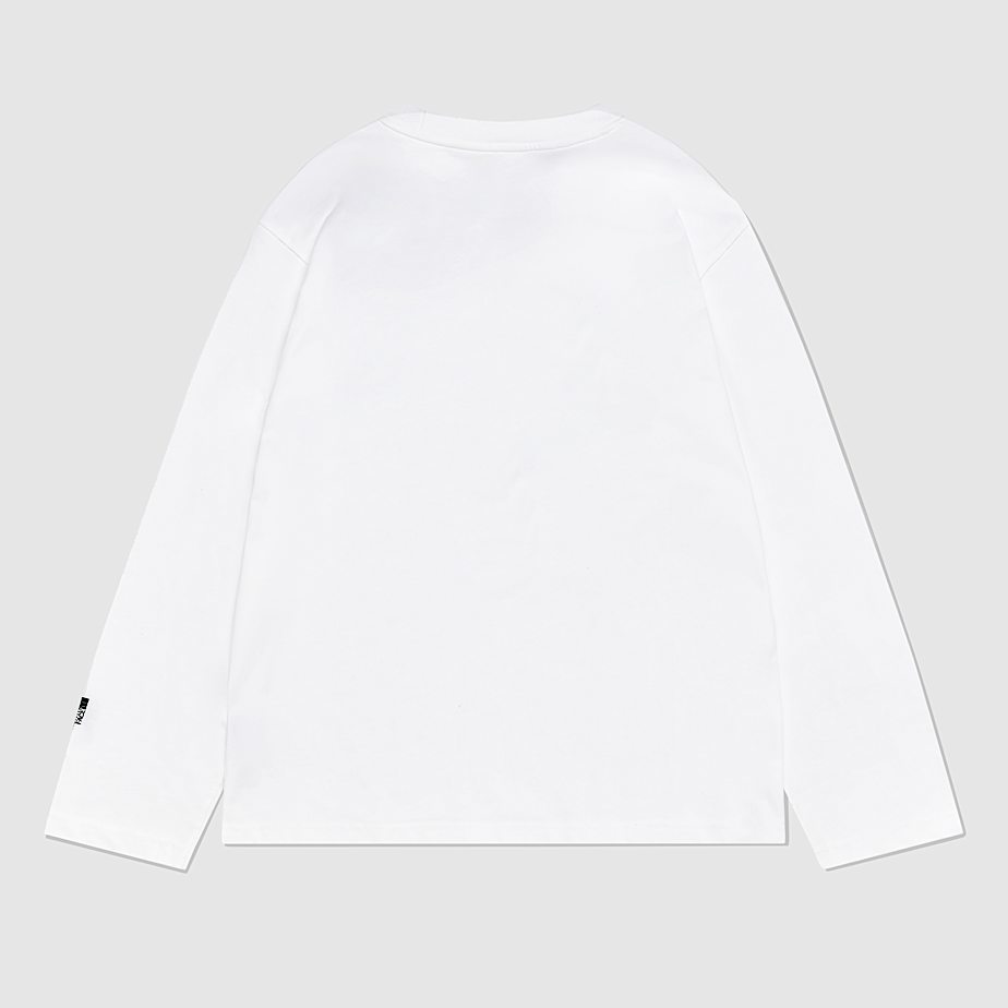 Camiseta The North Face X CDG Icon Long-Sleeve Hombre Blancos | NF0A15D0J