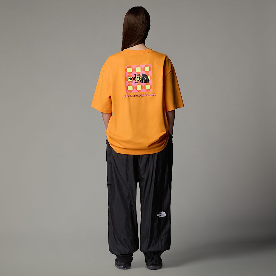 Camiseta The North Face X Yinka Ilori Box Graphic Hombre Albaricoque | NF0A28Z2X