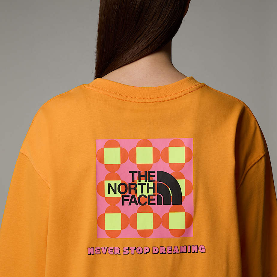 Camiseta The North Face X Yinka Ilori Box Graphic Hombre Albaricoque | NF0A28Z2X