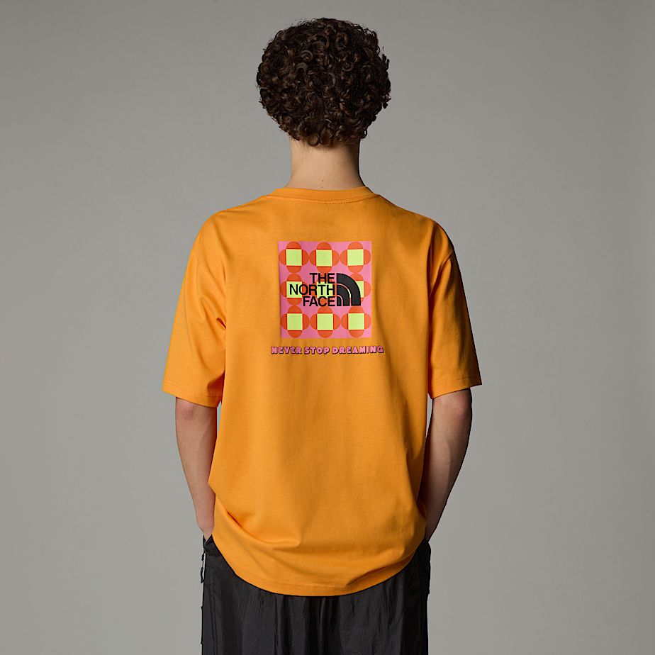 Camiseta The North Face X Yinka Ilori Box Graphic Hombre Albaricoque | NF0A28Z2X