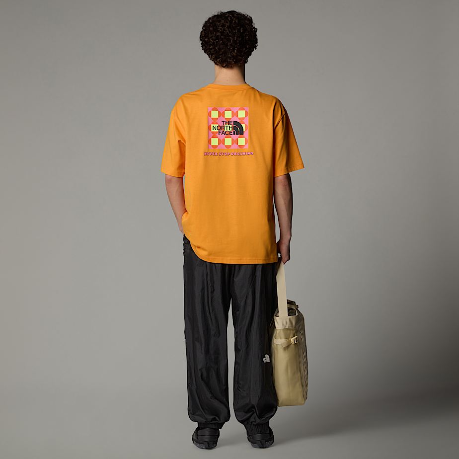 Camiseta The North Face X Yinka Ilori Box Graphic Hombre Albaricoque | NF0A28Z2X
