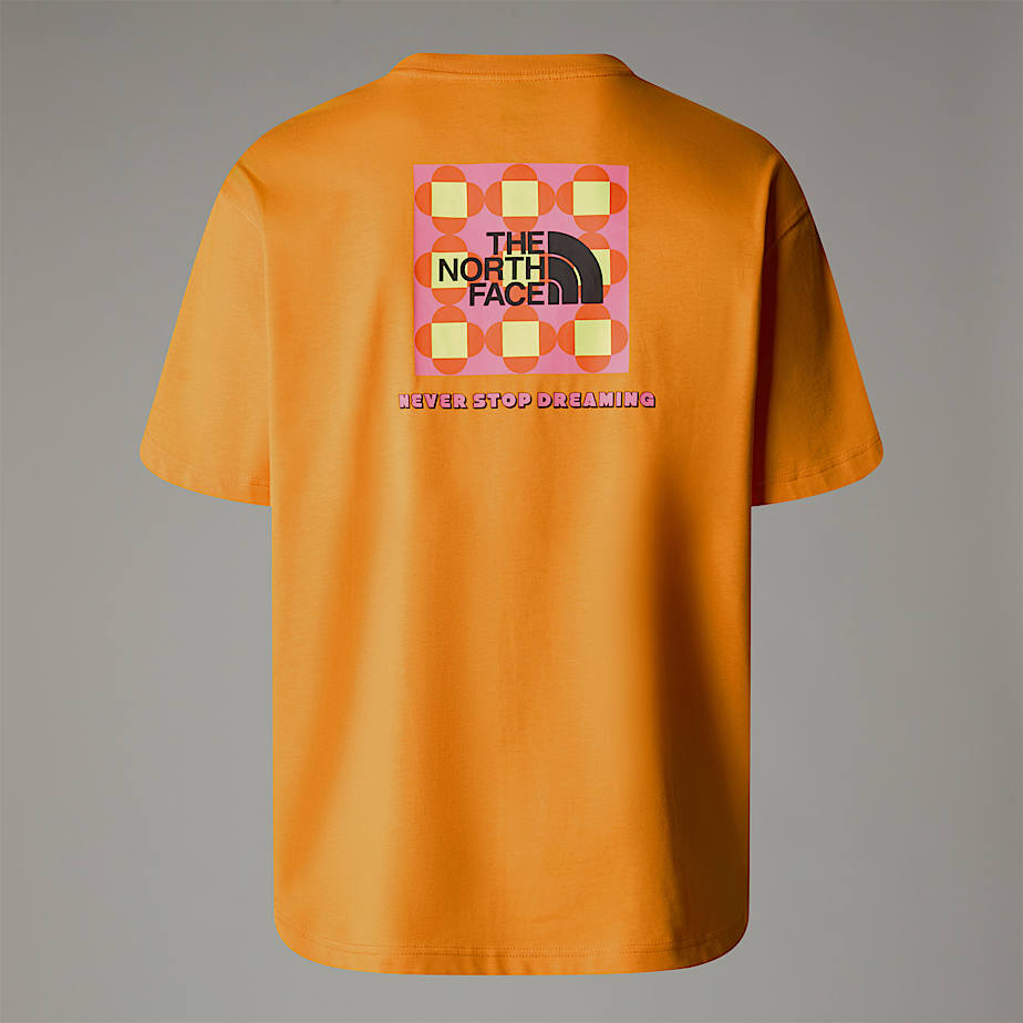 Camiseta The North Face X Yinka Ilori Box Graphic Hombre Albaricoque | NF0A28Z2X