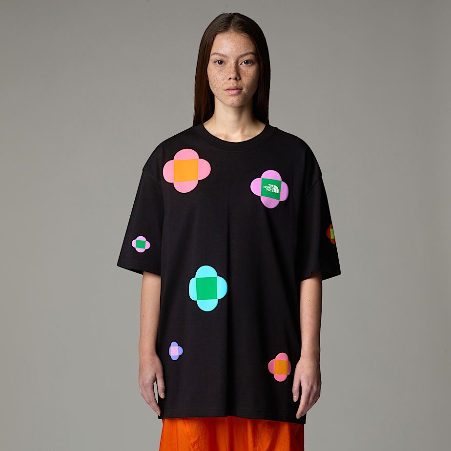 Camiseta The North Face X Yinka Ilori Let's Blossom Together Hombre Negros | NF0A44L5C