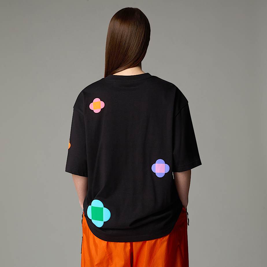 Camiseta The North Face X Yinka Ilori Let's Blossom Together Hombre Negros | NF0A44L5C