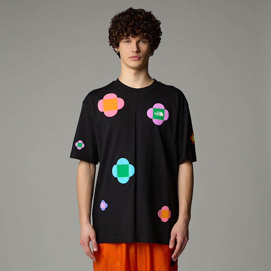 Camiseta The North Face X Yinka Ilori Let's Blossom Together Hombre Negros | NF0A44L5C