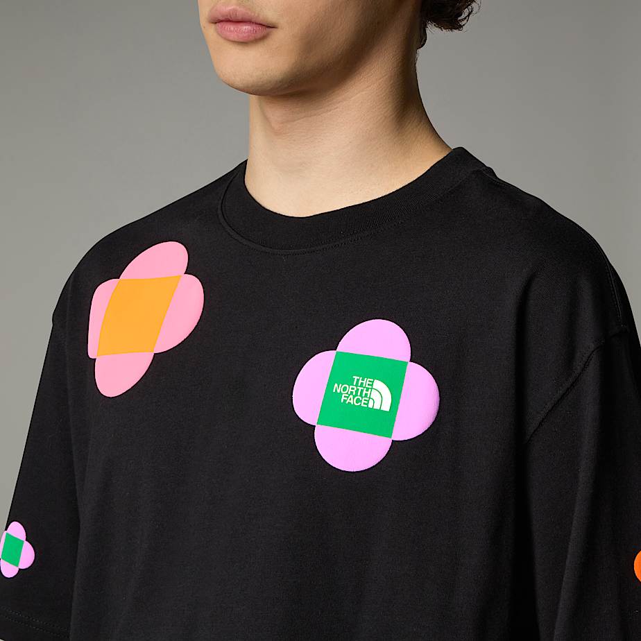 Camiseta The North Face X Yinka Ilori Let's Blossom Together Hombre Negros | NF0A44L5C