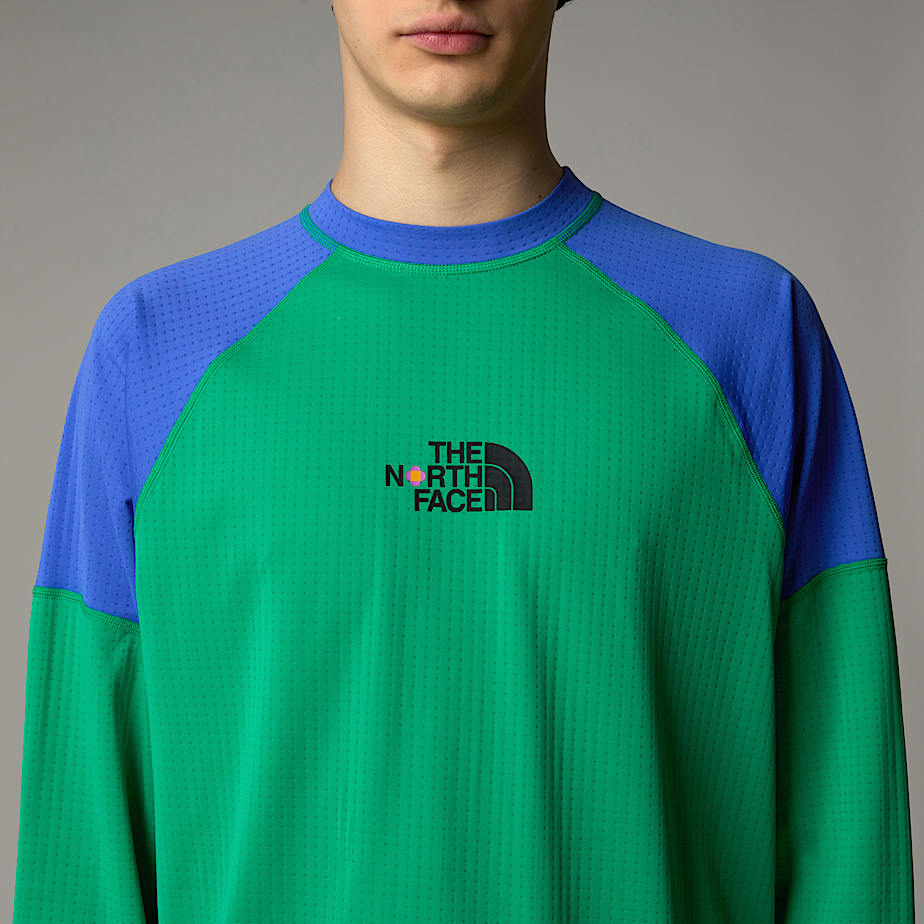 Camiseta The North Face X Yinka Ilori Long-Sleeve Tech Hombre Verdes | NF0A63V8P