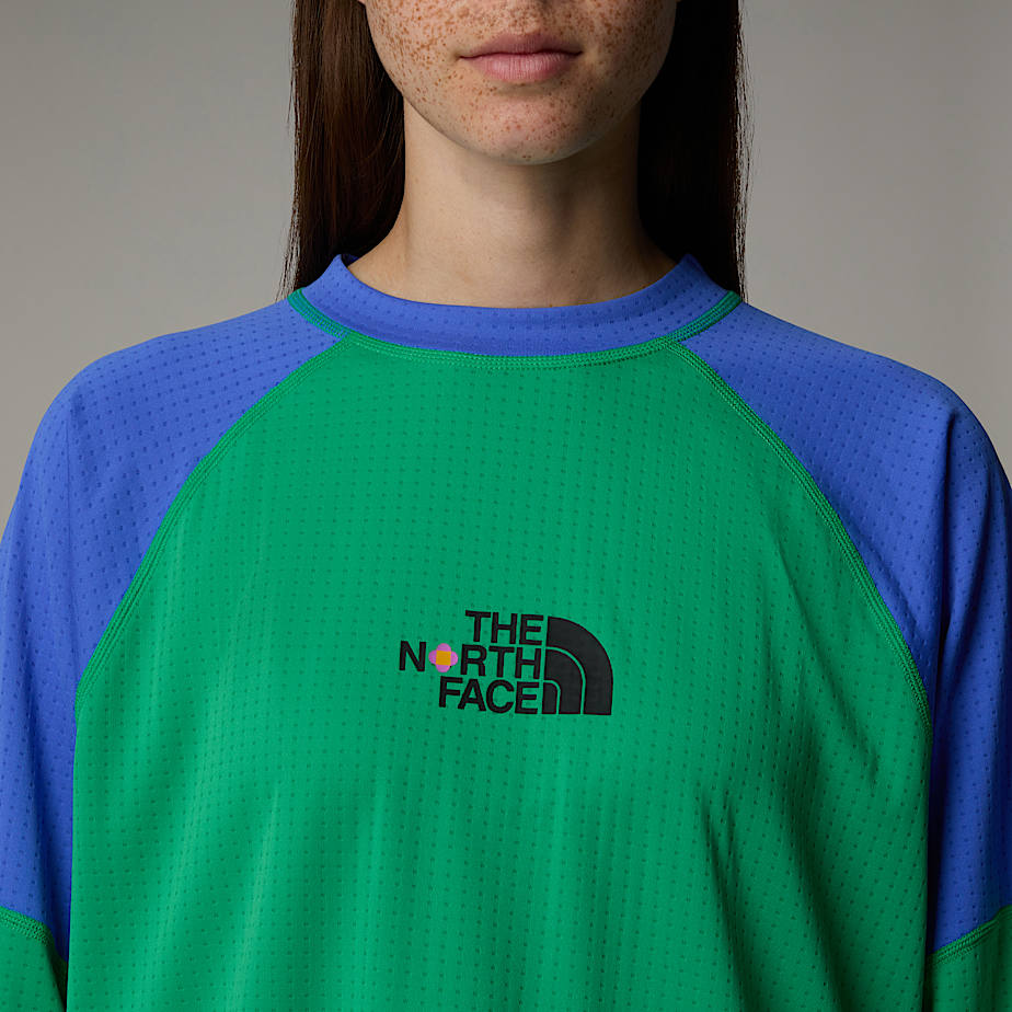 Camiseta The North Face X Yinka Ilori Long-Sleeve Tech Hombre Verdes | NF0A63V8P
