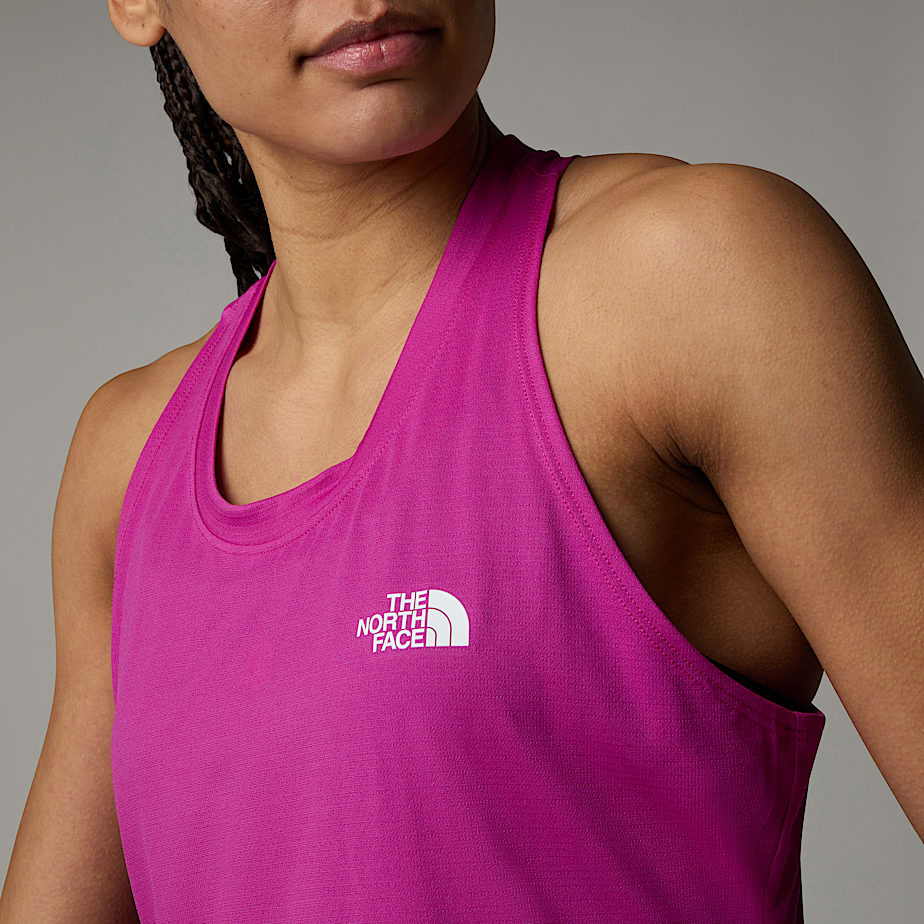 Camiseta sin Manga The North Face Flex Mujer Rosas | NF0A26Q9J