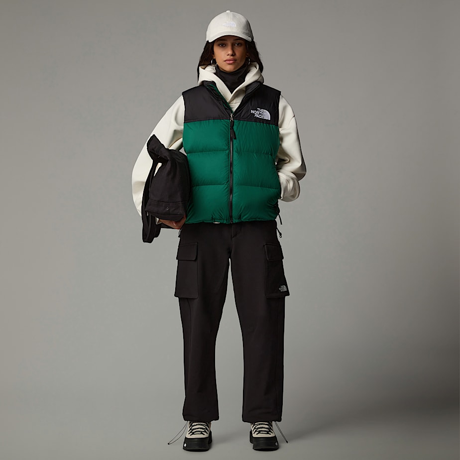 Chaleco de Plumas The North Face 1996 Retro Nuptse Mujer Verdes | NF0A38W0A