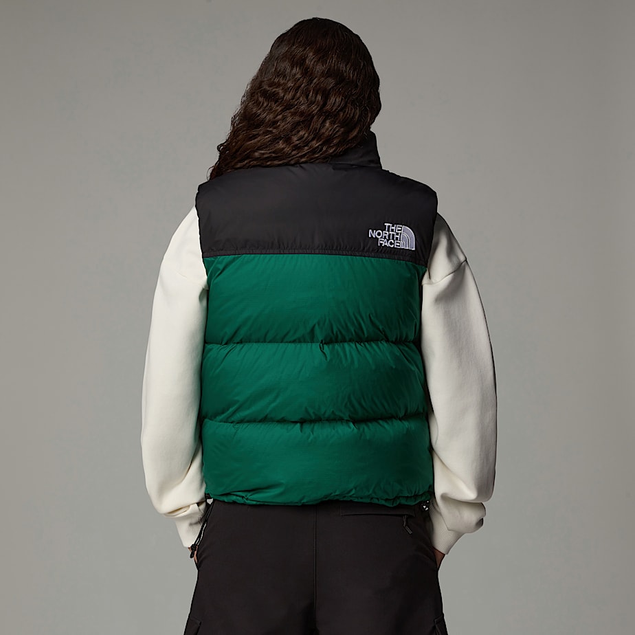 Chaleco de Plumas The North Face 1996 Retro Nuptse Mujer Verdes | NF0A38W0A