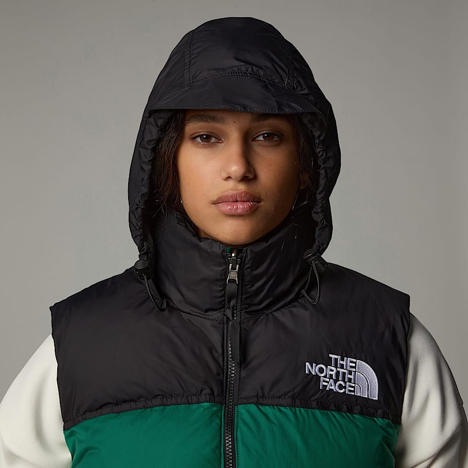 Chaleco de Plumas The North Face 1996 Retro Nuptse Mujer Verdes | NF0A38W0A