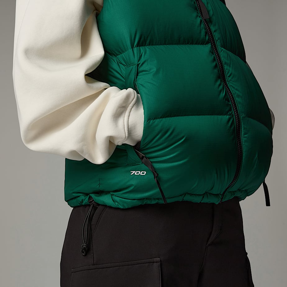 Chaleco de Plumas The North Face 1996 Retro Nuptse Mujer Verdes | NF0A38W0A