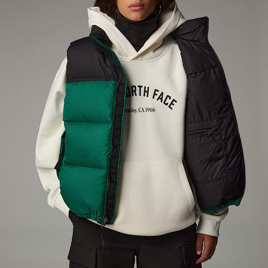 Chaleco de Plumas The North Face 1996 Retro Nuptse Mujer Verdes | NF0A38W0A