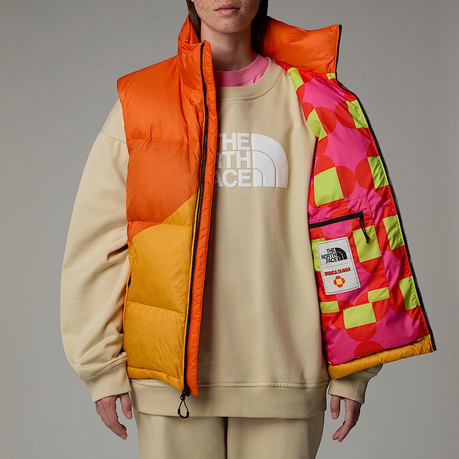 Chaleco de Plumas The North Face X Yinka Ilori Hombre Naranjas | NF0A89Y1Z