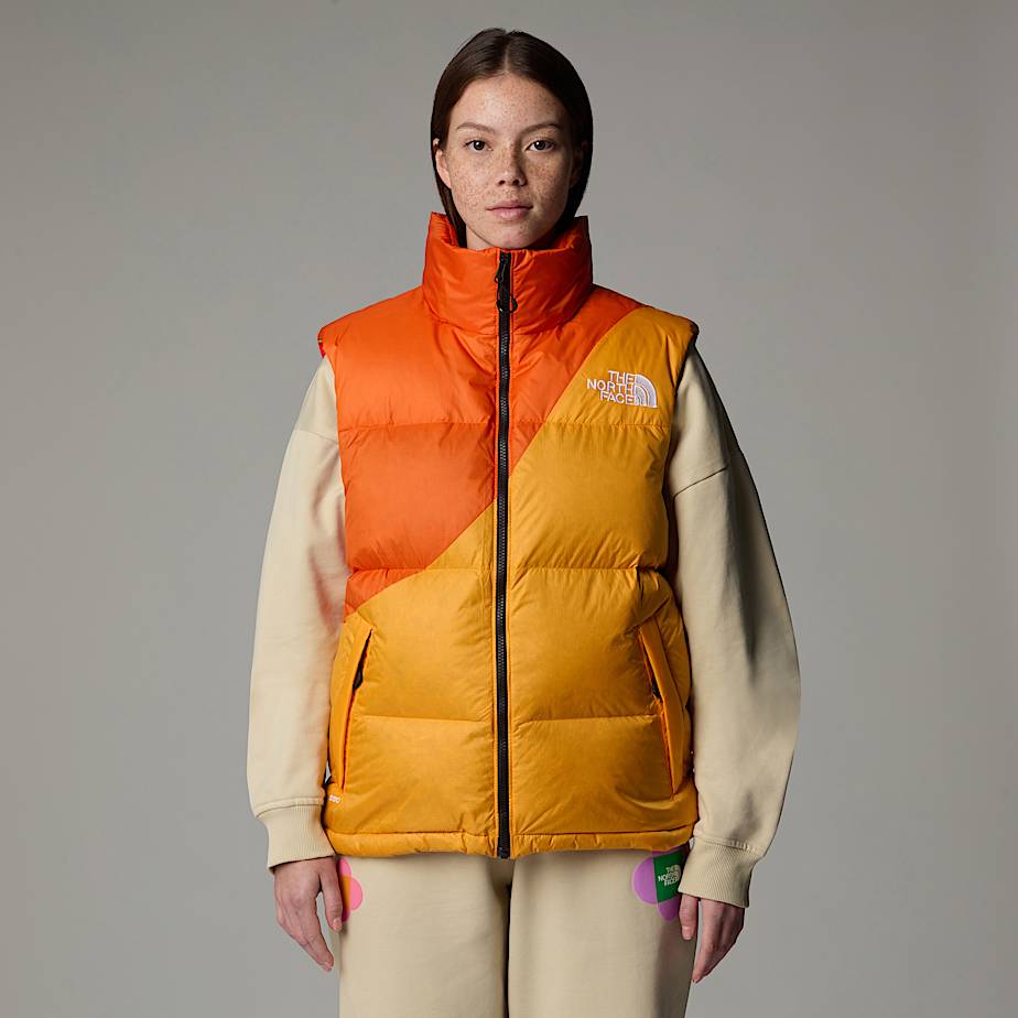 Chaleco de Plumas The North Face X Yinka Ilori Hombre Naranjas | NF0A89Y1Z