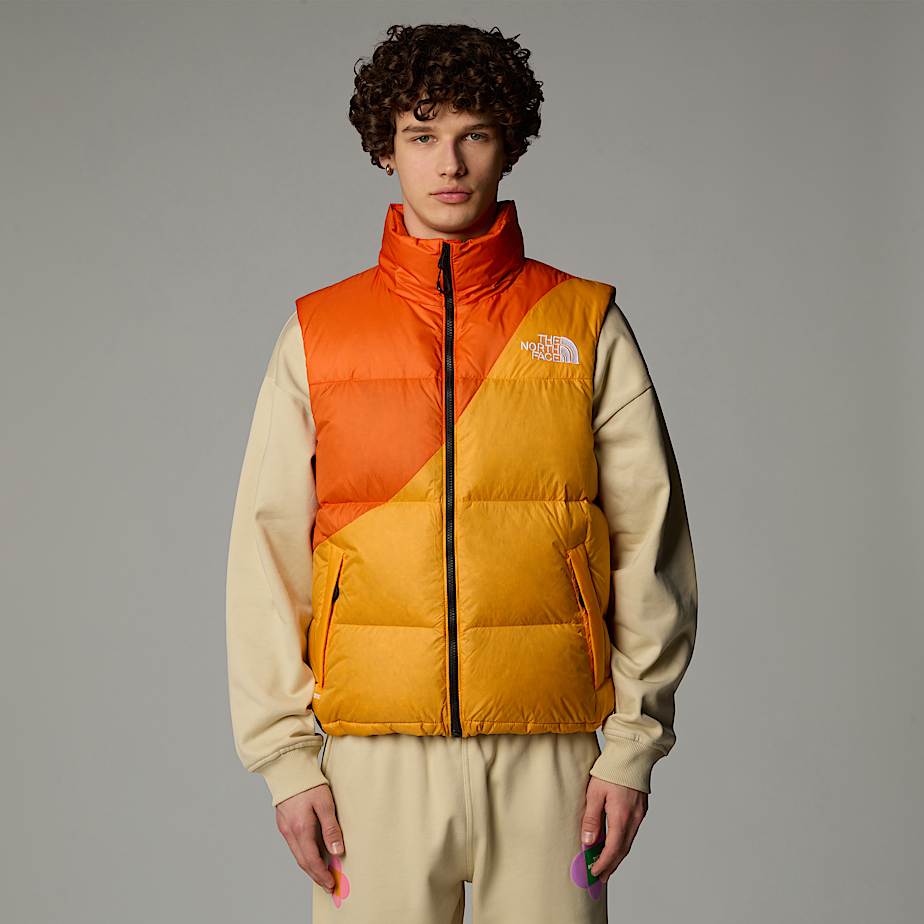 Chaleco de Plumas The North Face X Yinka Ilori Hombre Naranjas | NF0A89Y1Z