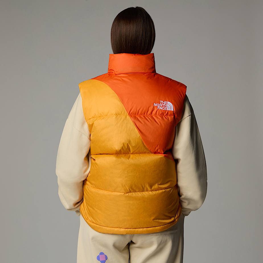 Chaleco de Plumas The North Face X Yinka Ilori Hombre Naranjas | NF0A89Y1Z
