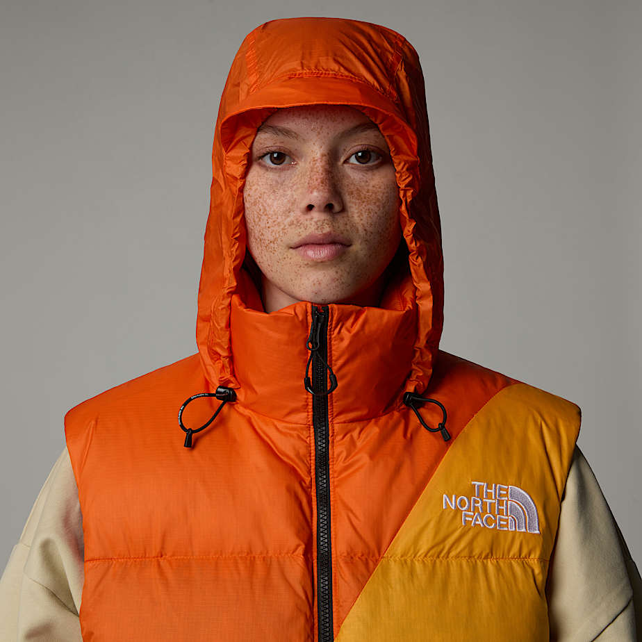 Chaleco de Plumas The North Face X Yinka Ilori Hombre Naranjas | NF0A89Y1Z