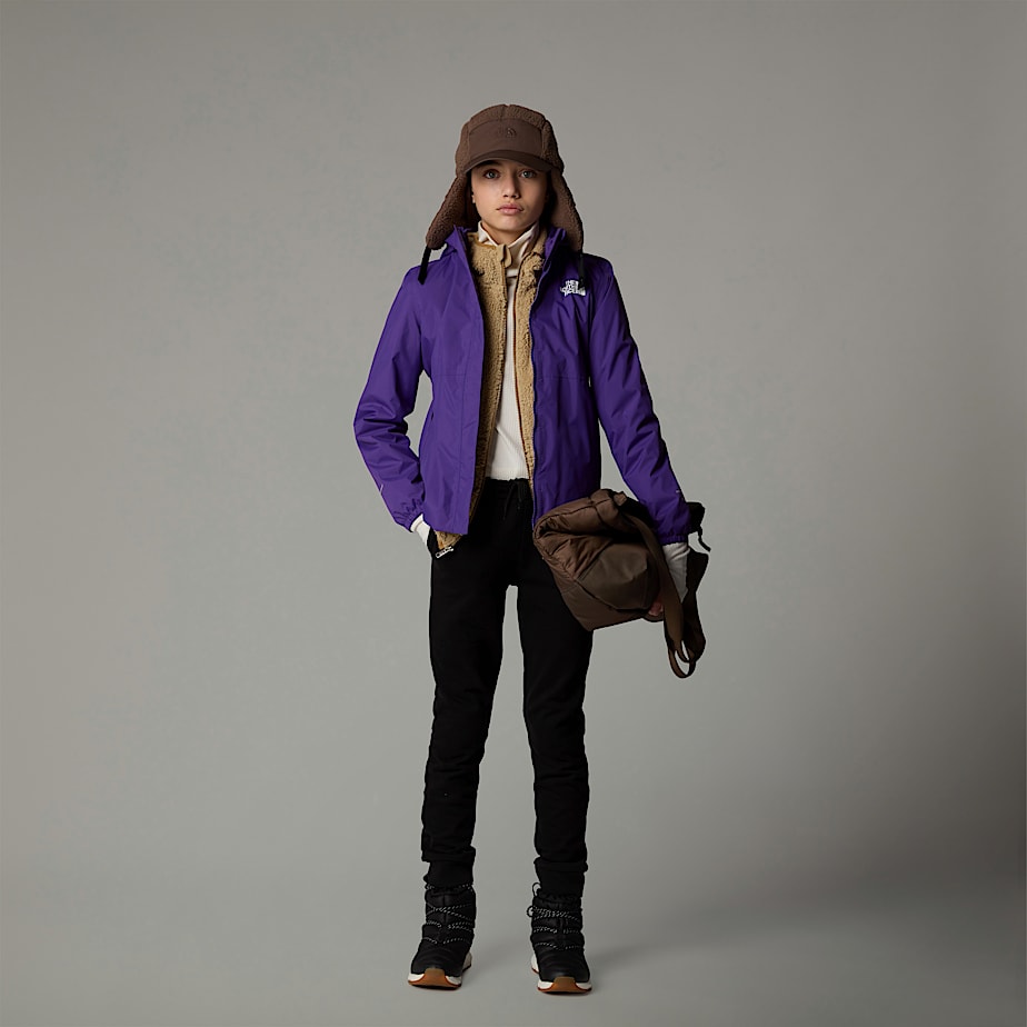 Chamarras The North Face Antora Rain Niños Morados | NF0A72M3Z