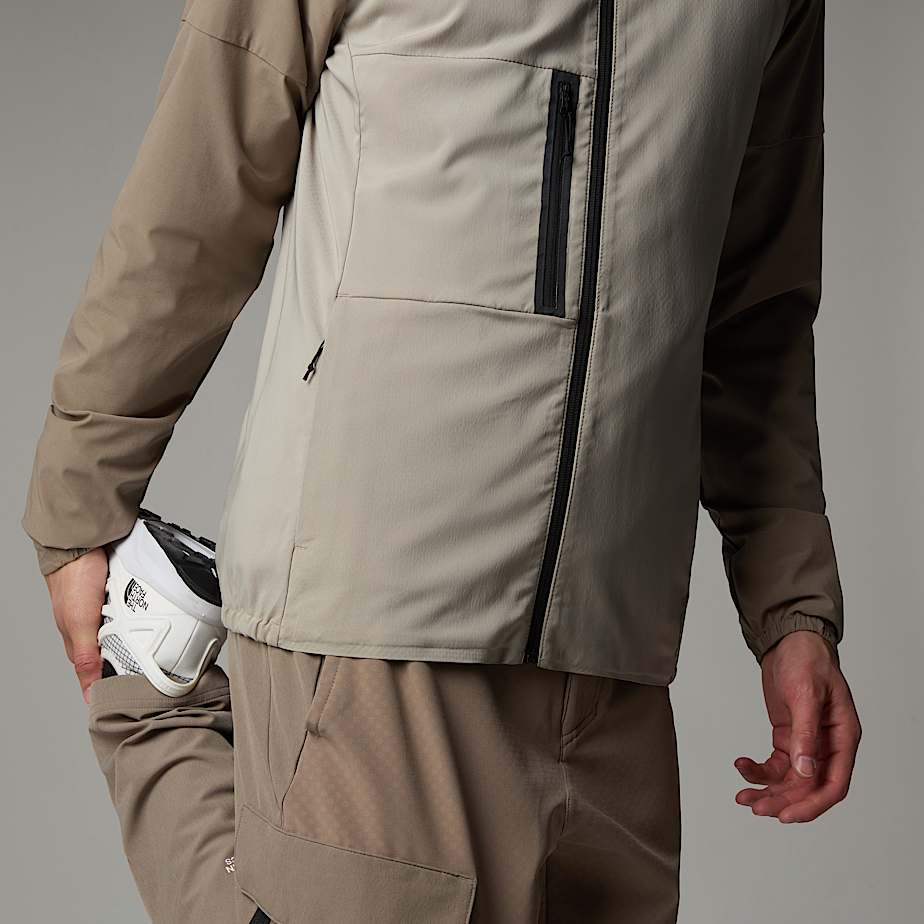 Chamarras The North Face Mountain Athletics Trajectory Full-Zip Hombre Grises | NF0A33J9B