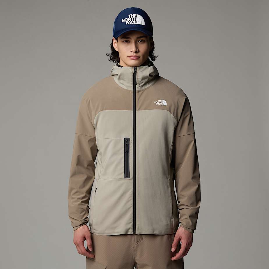 Chamarras The North Face Mountain Athletics Trajectory Full-Zip Hombre Grises | NF0A33J9B