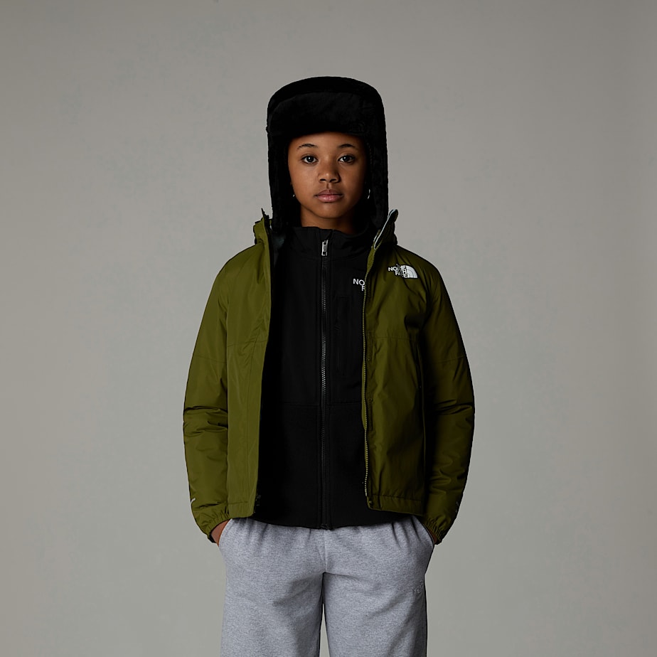 Chamarras The North Face Warm Antora Rain Niños Verde Oliva | NF0A33W3M