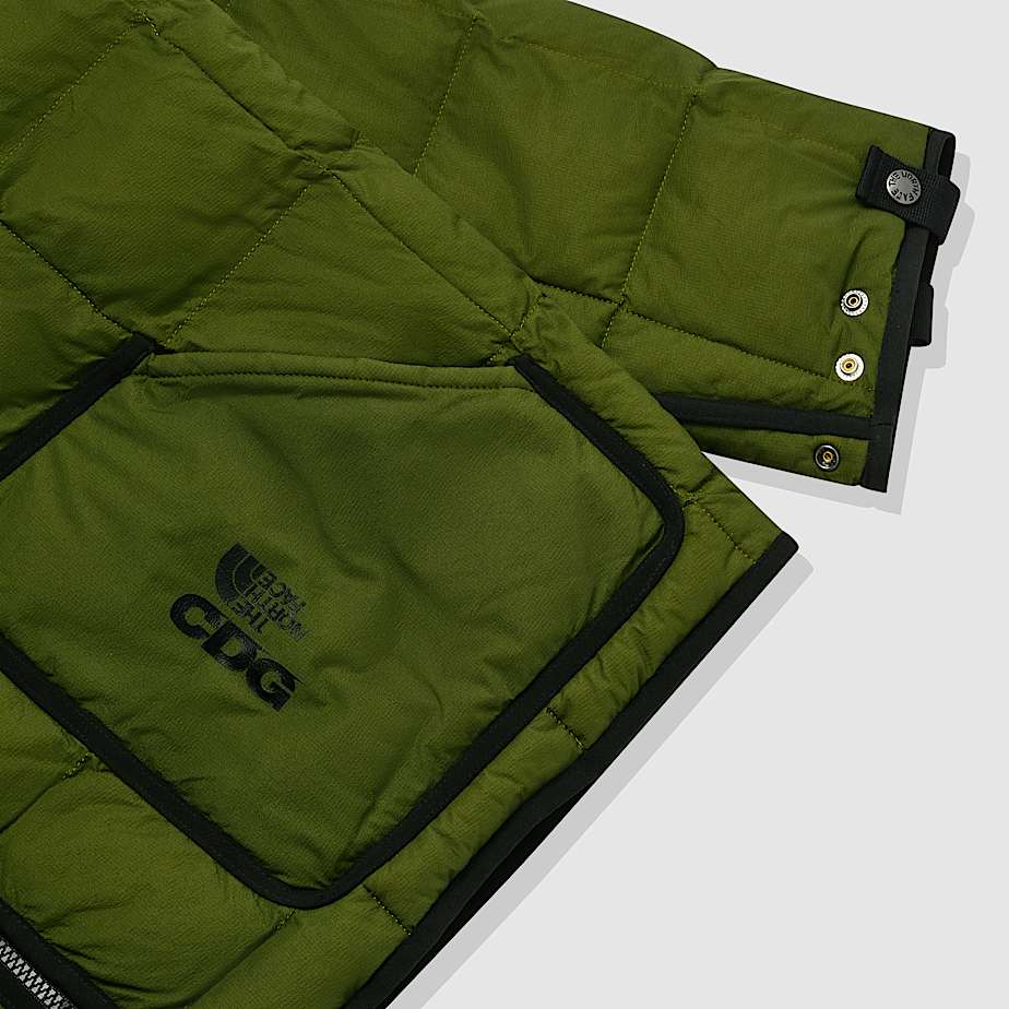 Chamarras The North Face X CDG Belay Liner Hombre Verdes | NF0A40P7J