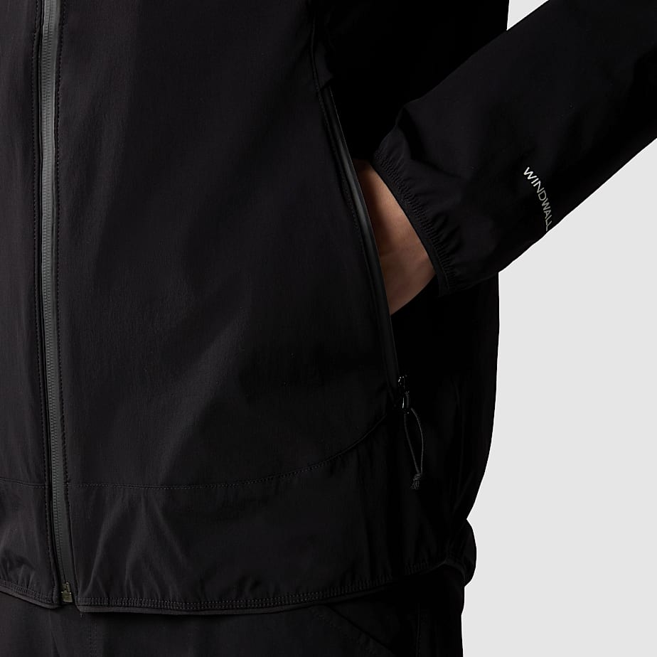 Chamarras The North Face Zip-Off Sleeve Hombre Negros | NF0A50N0C