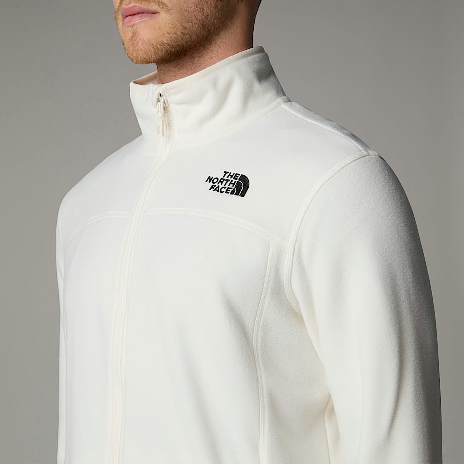 Chaquetas De Lana The North Face 100 Glacier Full-Zip Hombre Blancos | NF0A15B3U
