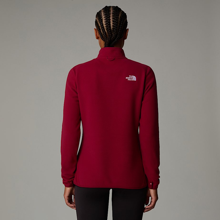 Chaquetas De Lana The North Face 100 Glacier Full-Zip Mujer Rojos | NF0A75C1G