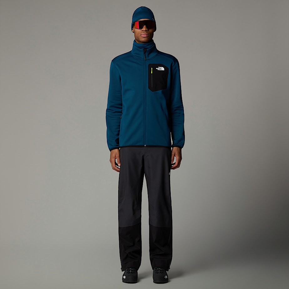Chaquetas De Lana The North Face Crest Full-Zip Hombre Azul Marino | NF0A34V9O