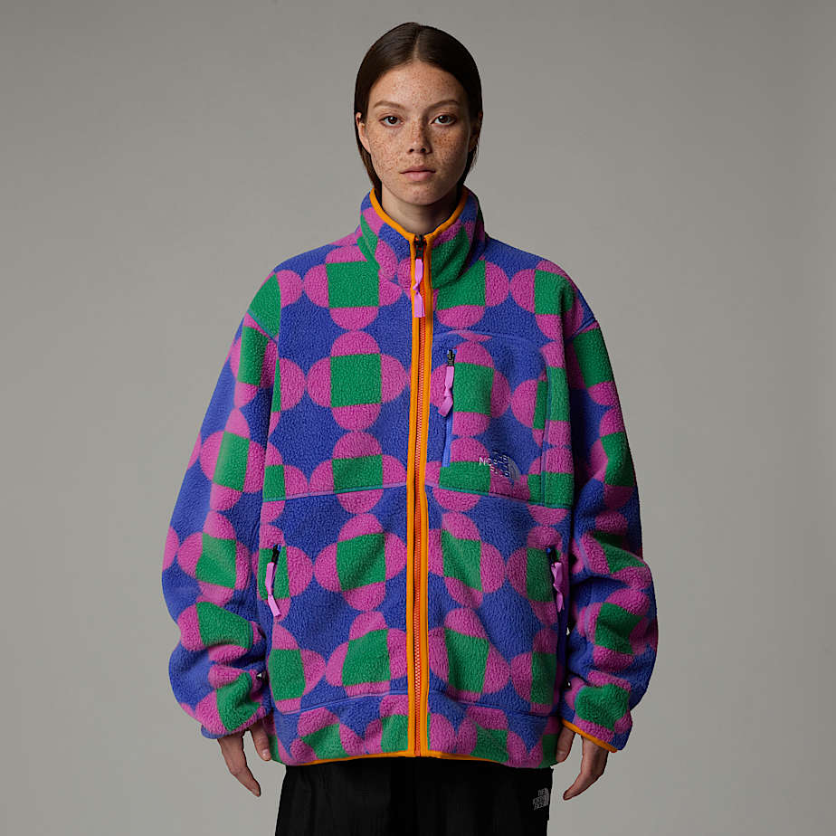 Chaquetas De Lana The North Face X Yinka Ilori Printed Reversible Hombre Azules | NF0A26C2S