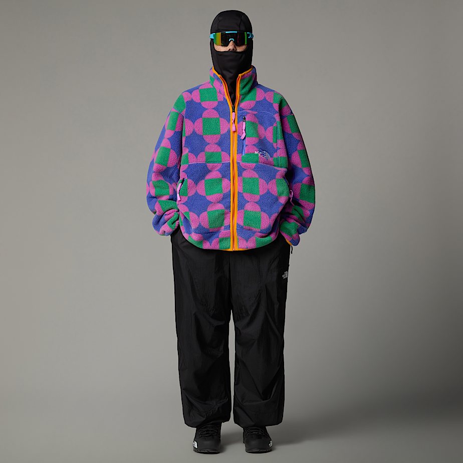 Chaquetas De Lana The North Face X Yinka Ilori Printed Reversible Hombre Azules | NF0A26C2S