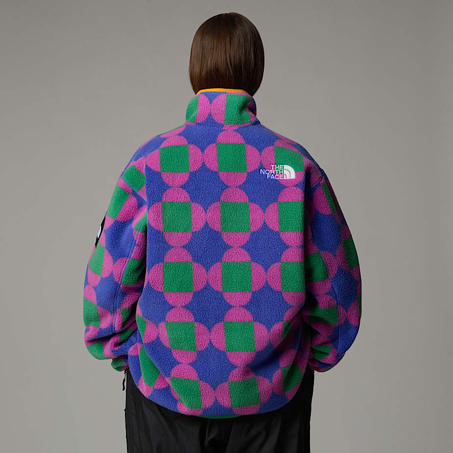 Chaquetas De Lana The North Face X Yinka Ilori Printed Reversible Hombre Azules | NF0A26C2S