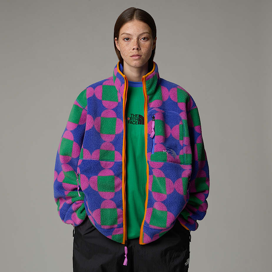 Chaquetas De Lana The North Face X Yinka Ilori Printed Reversible Hombre Azules | NF0A26C2S