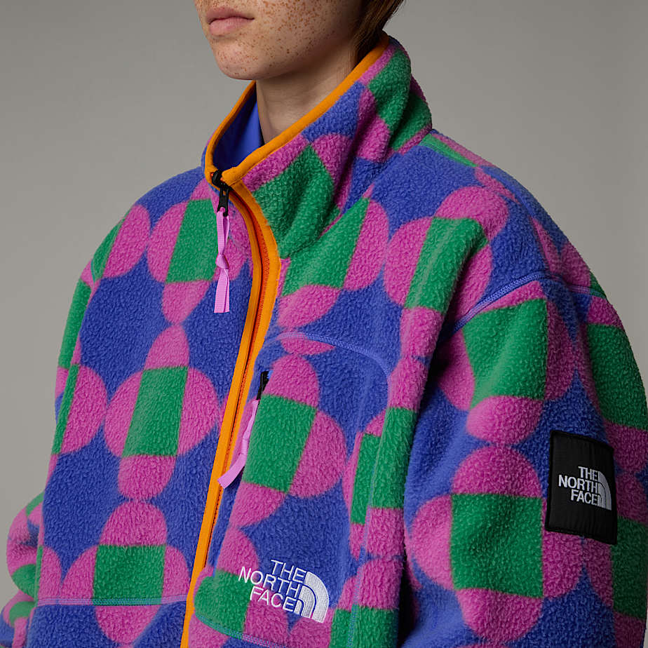Chaquetas De Lana The North Face X Yinka Ilori Printed Reversible Hombre Azules | NF0A26C2S