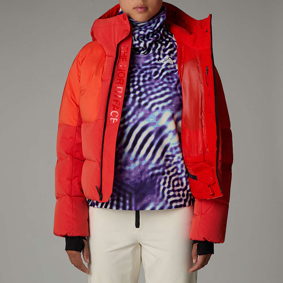 Chaquetas De Plumas The North Face Cold Spell Cropped Mujer Rojos | NF0A70P2H