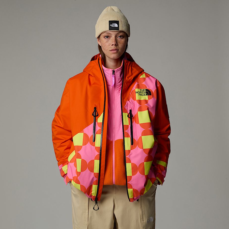 Chaquetas Shell The North Face X Yinka Ilori Printed 2L Rain Hombre Naranjas | NF0A12A5J